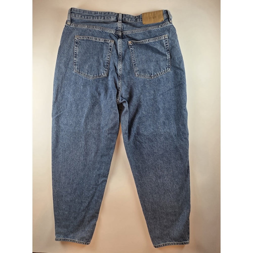 &DENIM mom Jeans‎ Size 10 Light Wash Straight Leg High Rise